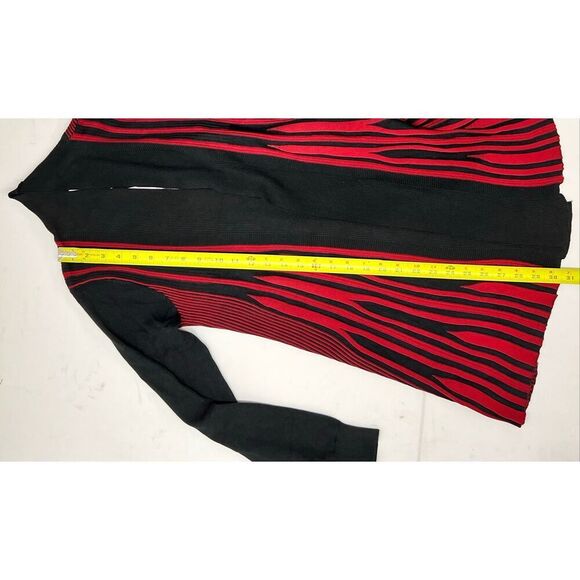 NY Collection Petite Striped Open-Front Cardigan women’s PS - Picture 9 of 9